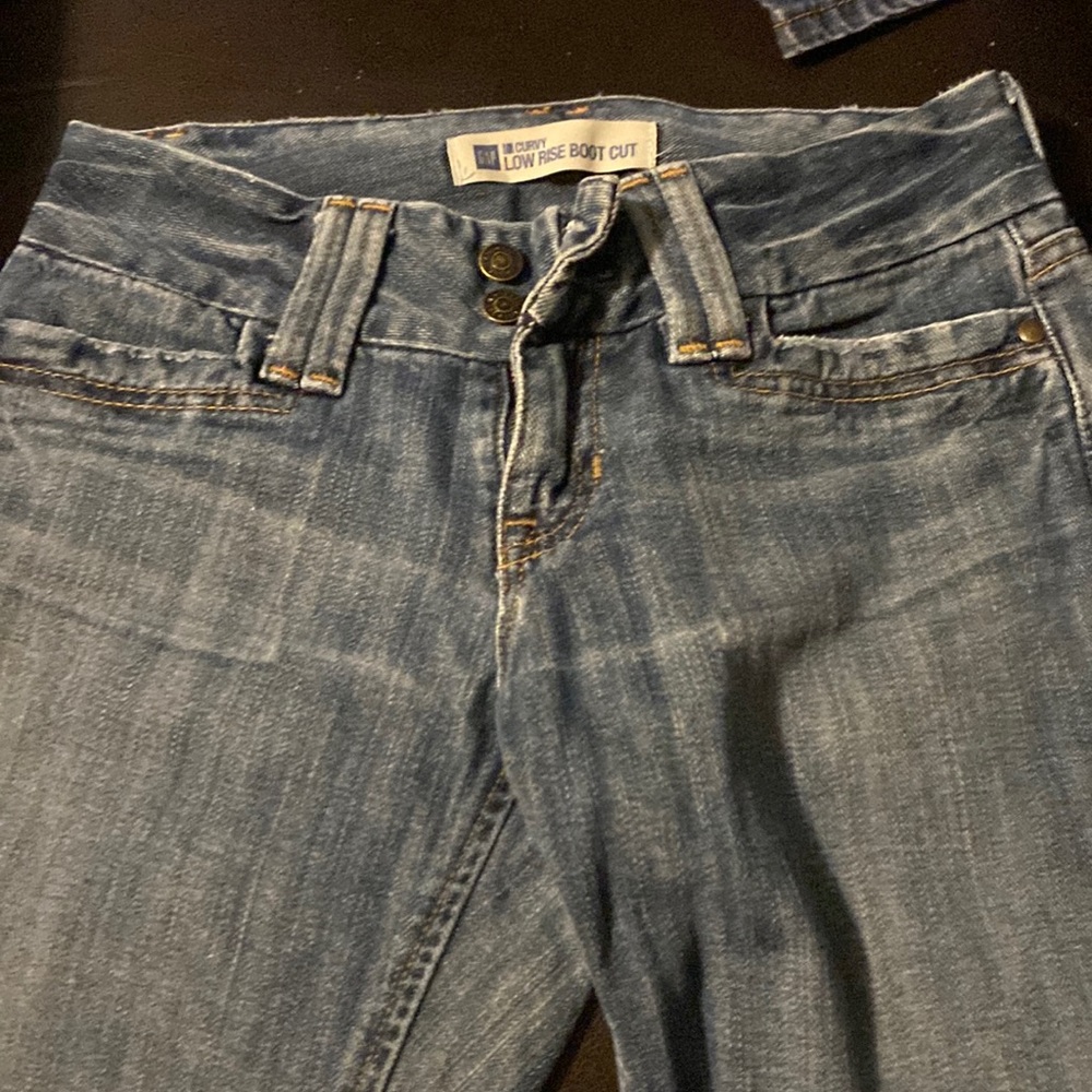 Womens Gap curvy low rise jeans size 1 regular